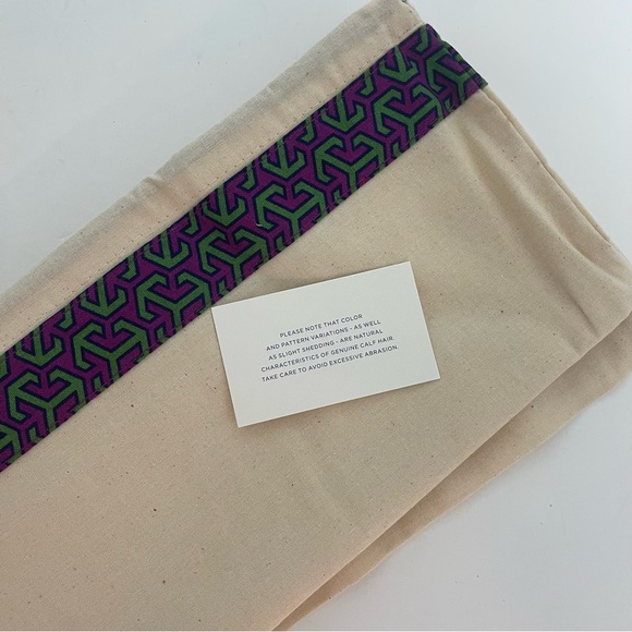 Tory Burch Lila Genuine Leopard Print Calf Hair Pointed Toe Bootie/ New! Reemoly - Picture 3 of 13